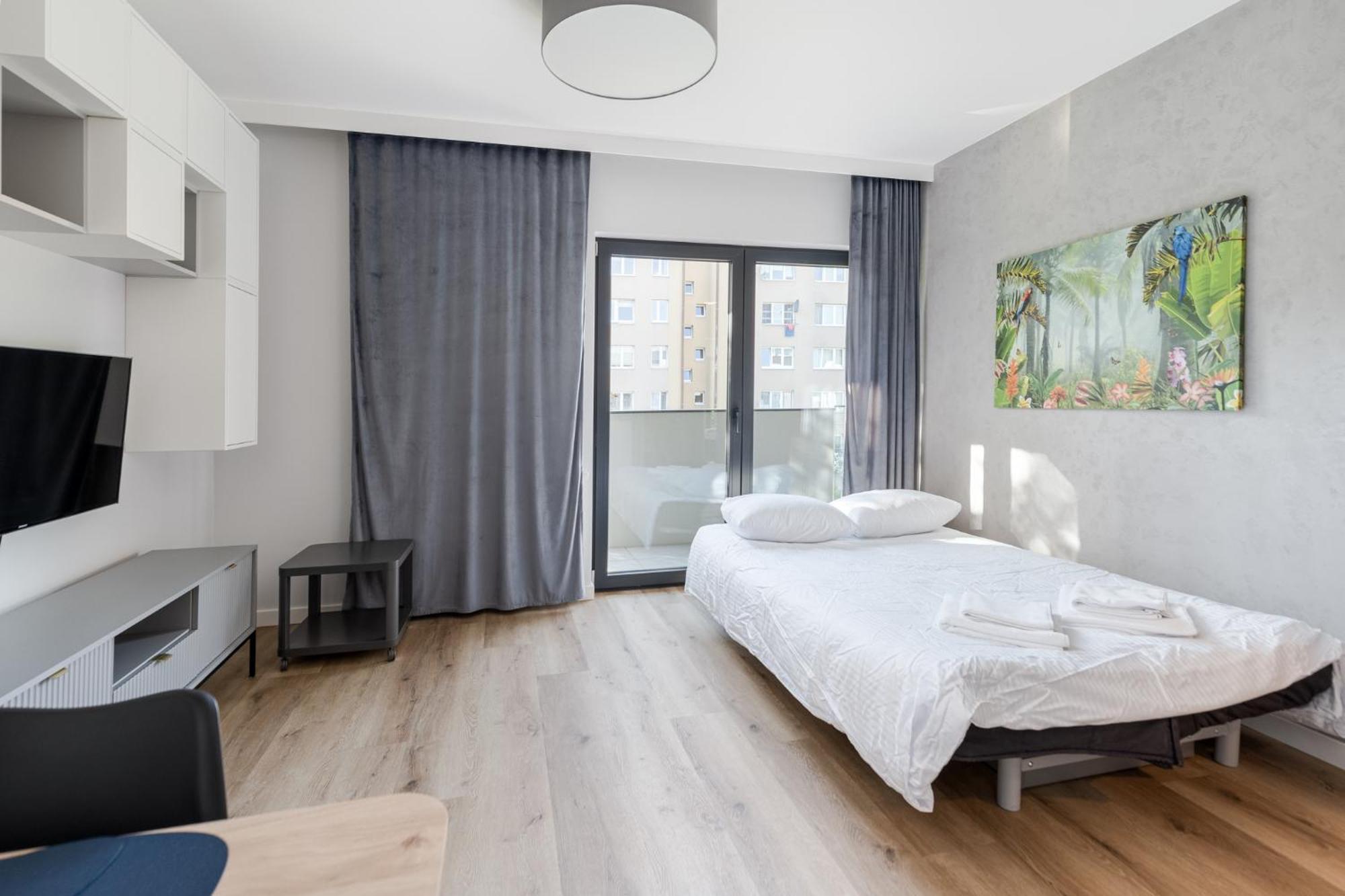 Park Krowoderski Comfort Apartment Cracovia Esterno foto